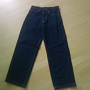 YES💲1 DOLLAR ⏩▶Stylish Kids' Dark Blue Jeans Loose Fit Nwot